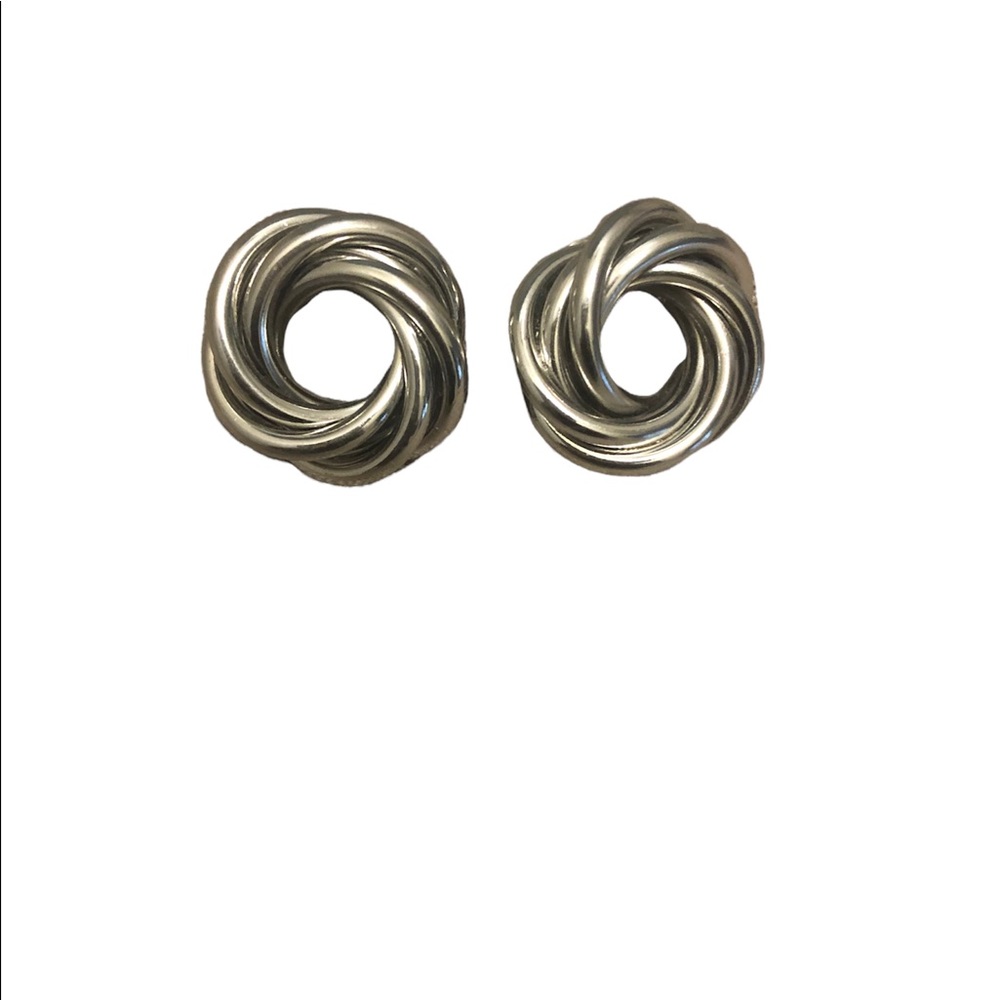 Vintage Metal Dangle Earrings